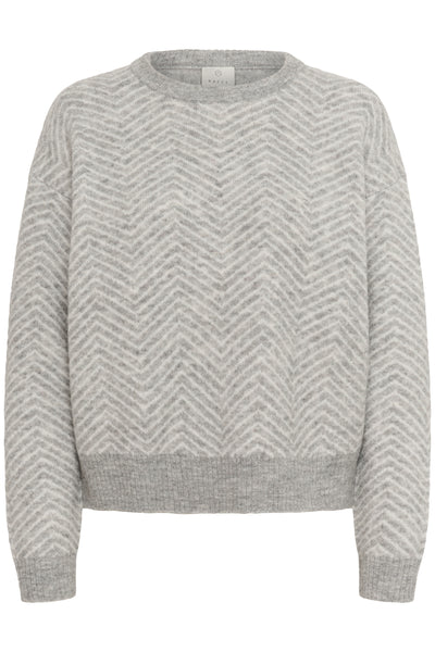 KAbitzy Pullover Grey M./Chalk zig zag - 108547 - 10510840 Thumbnail
