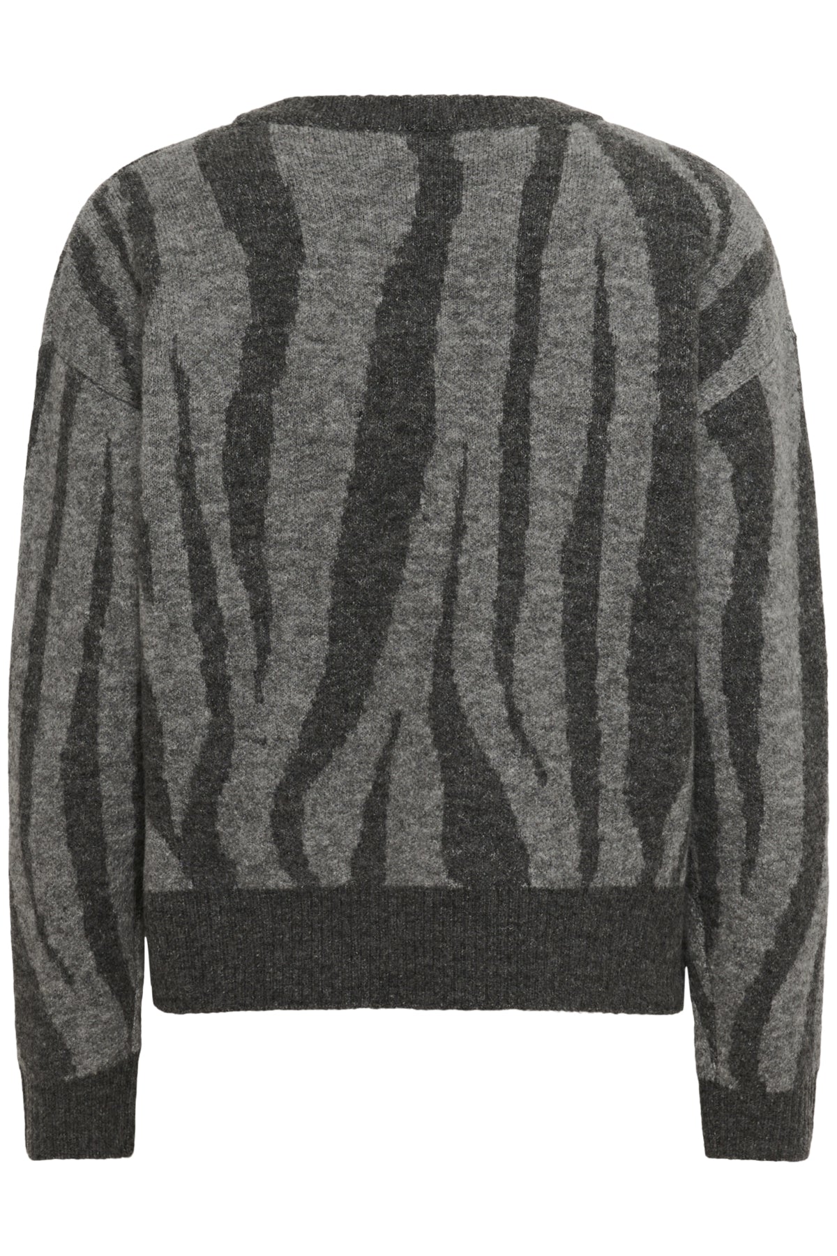 KAbitzy Pullover Grå m / Mörkgrå m djur - - 10510840
