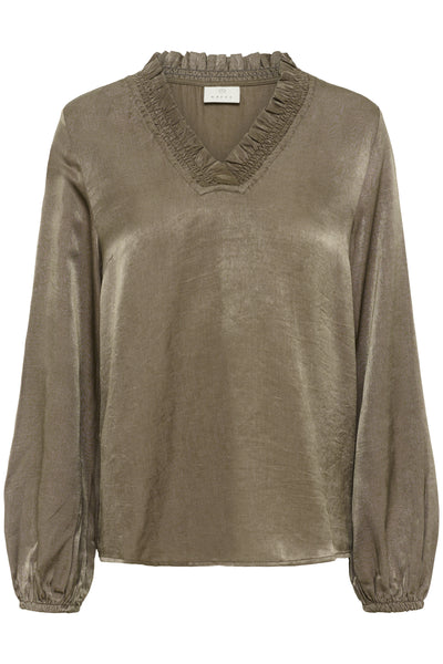 KAmille Blouse Morel - 190808 - 10510845 Thumbnail