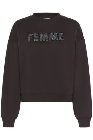KAlise Sweatshirt Black Coffee - 191111 - 10510868