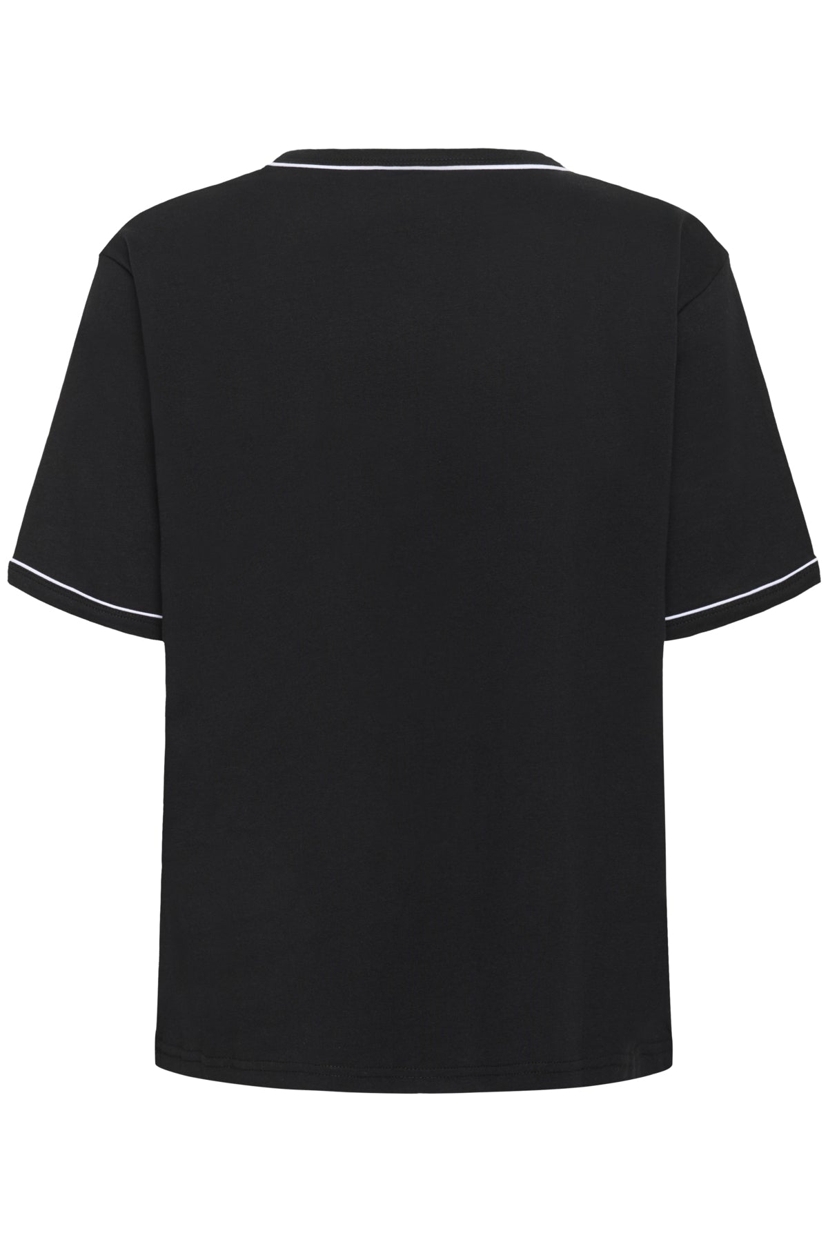 KAjamie T-Shirt Black Deep W. White Contrast - 10510871