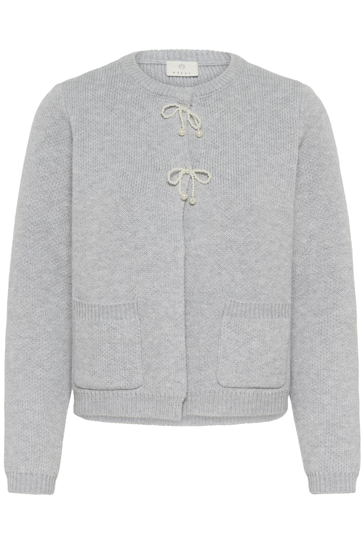 KAbowie Cardigan Gråmelerad - 100123 - 10510901