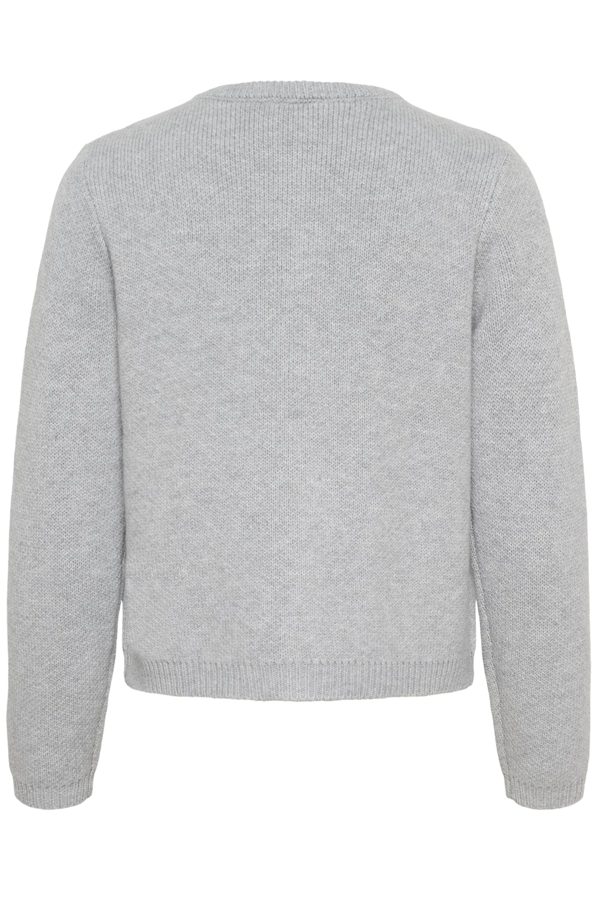 KAbowie Cardigan Gråmelerad - 100123 - 10510901
