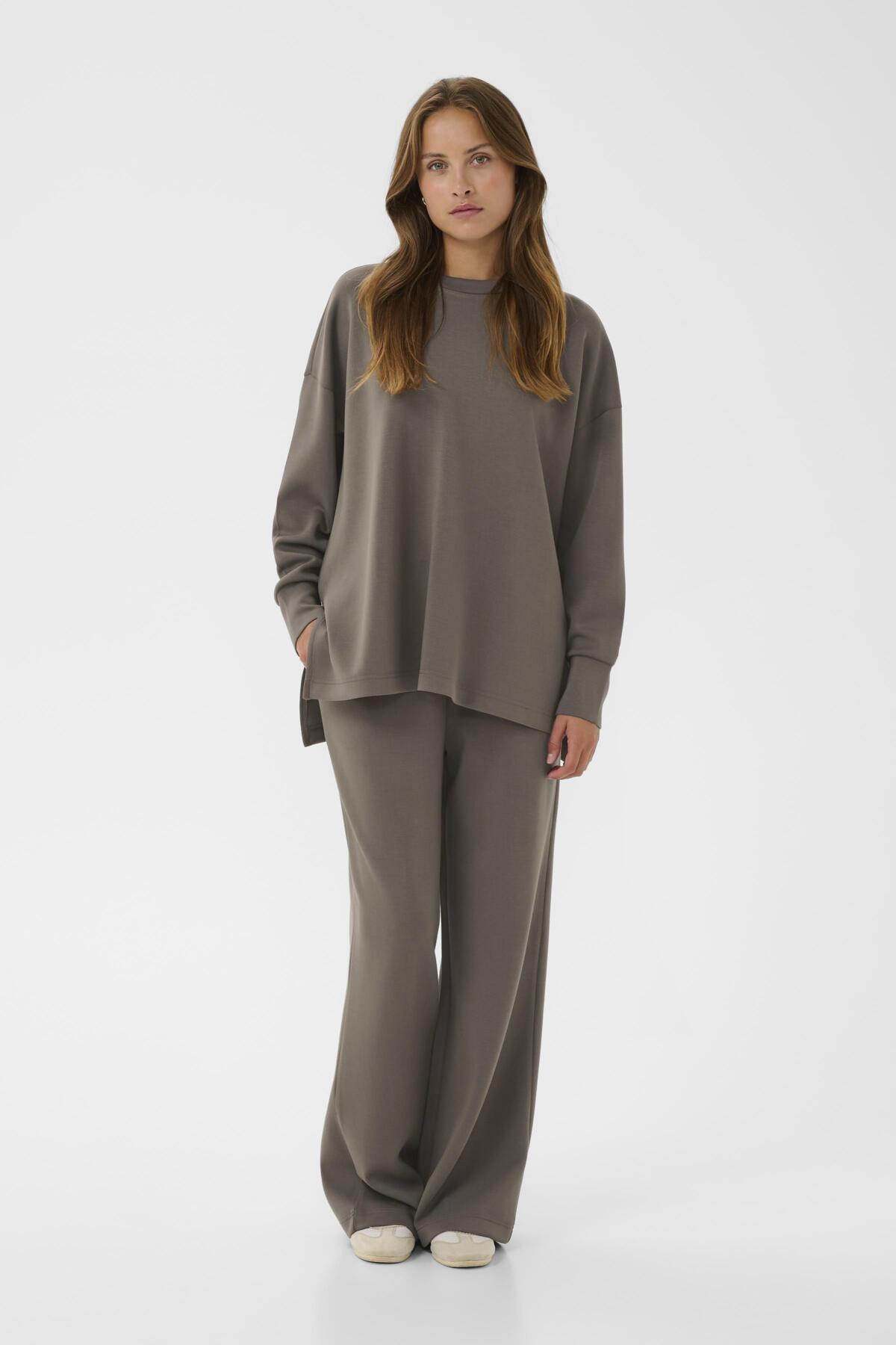 KAannika Sweatshirt Morel - 190808 - 10510902