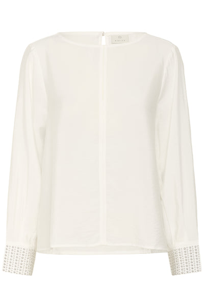 KAceline Blouse Chalk - 110602 - 10510927 Thumbnail
