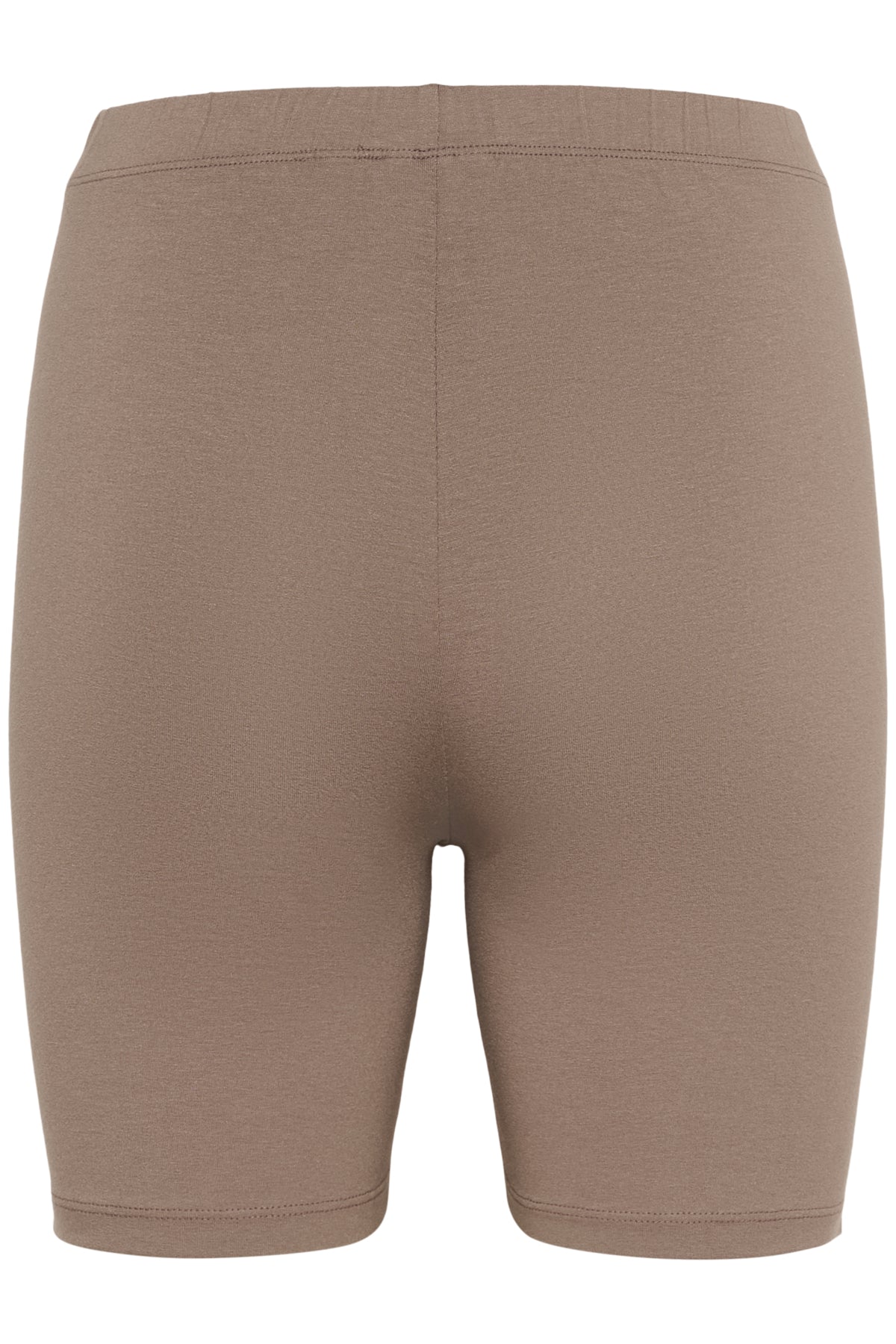 KAsally Solid Mid Shorts DEEP TAUPE - 10510933