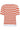 KAlava kortärmad stickad tröja Chalk/Grenadine Stripe - 10510934