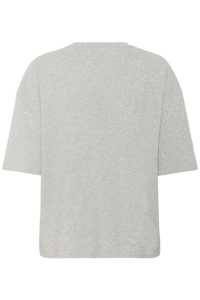 KAbianca T-shirt Ljusgråmelerad Glitter - 1 - 10510937 Thumbnail