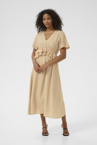 KAjasmin Frill Dress Smoke Gray CC - 10510971 Thumbnail