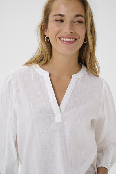 KAluise Blouse Optical White - 110601 - 10511016 Thumbnail