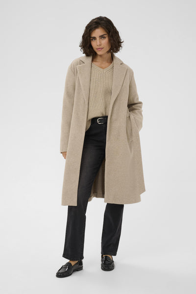 KAsaturn Jacket Beige Smoke Melange - 108820 - 10511086 Thumbnail