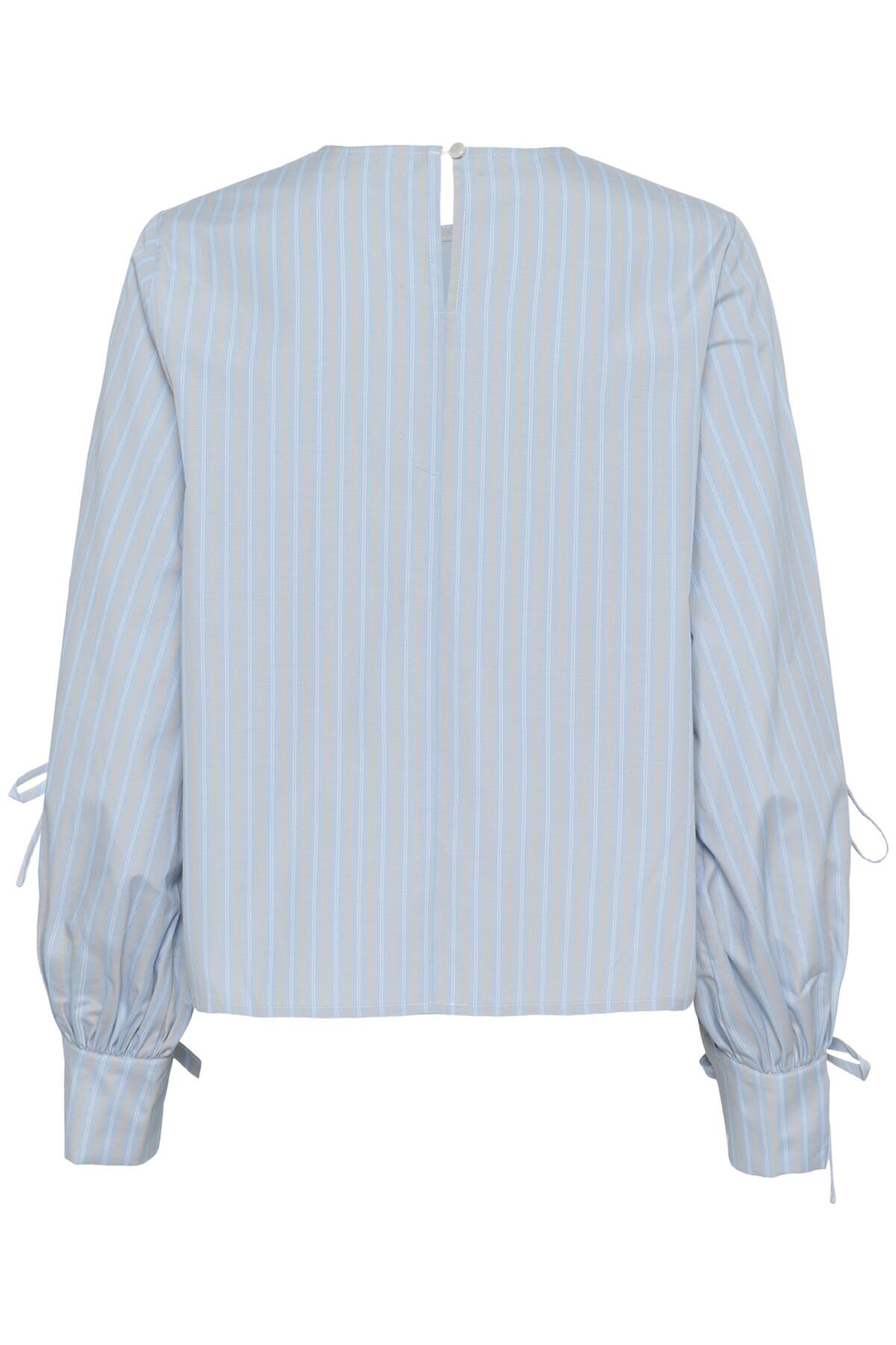 KAlevia Blouse Powder Blue Stripe - 108835 - 10511103