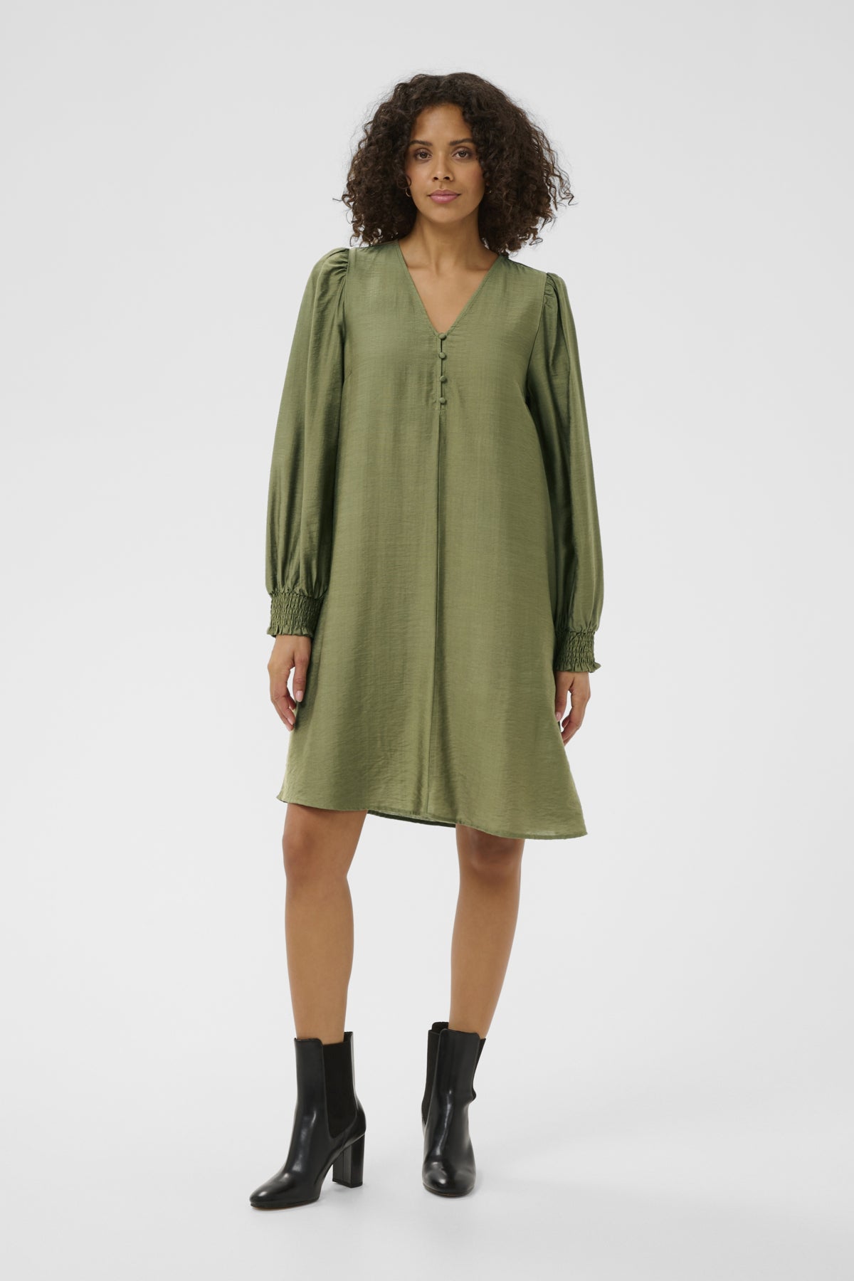 KAlufia Dress Dusky Green - 170517 - 10511105