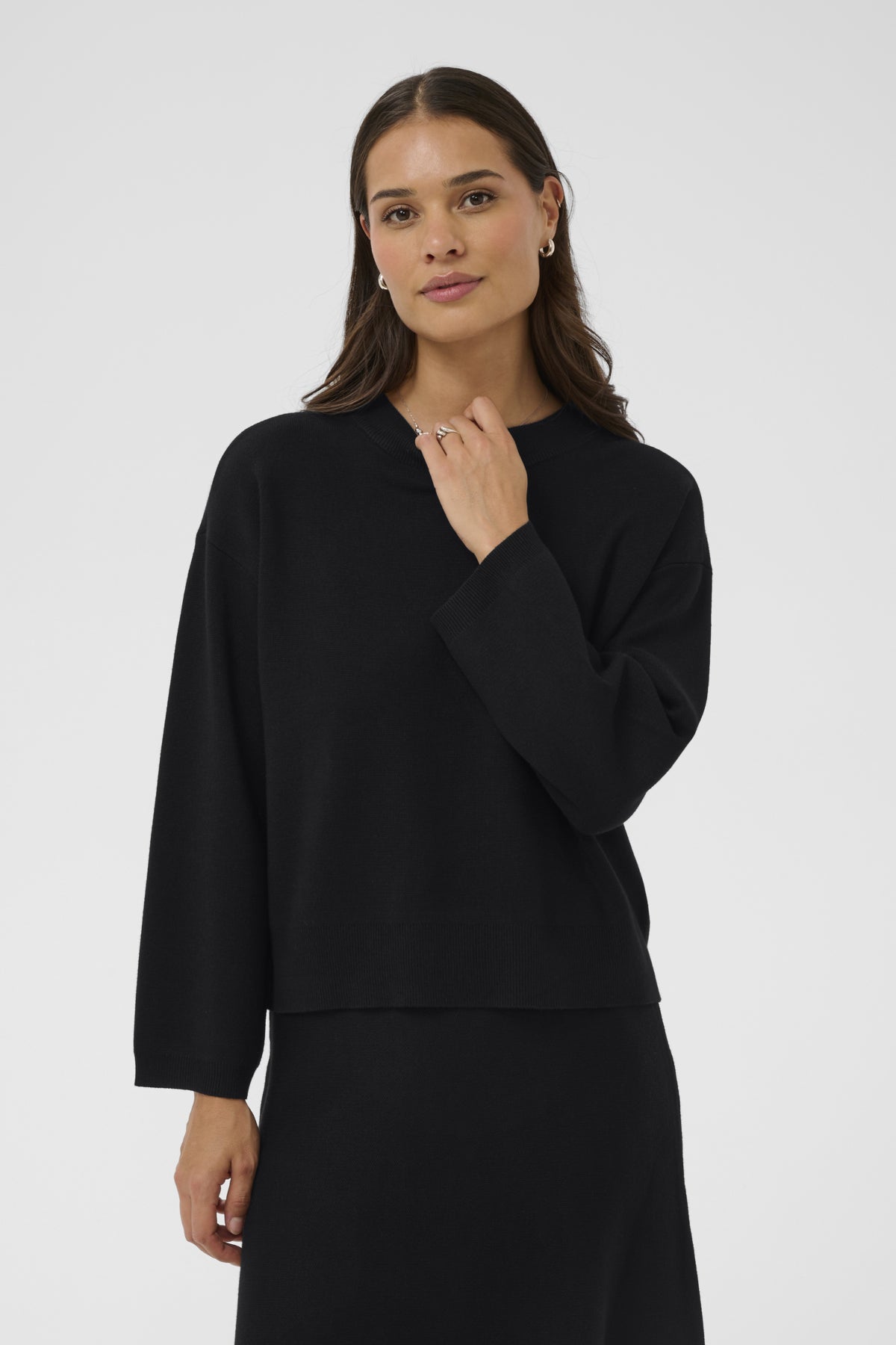 KAmalina Knit Pullover NO Black Deep - 100121 - 10511110