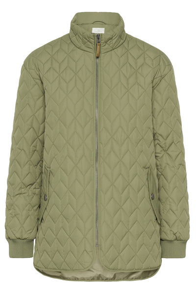 KAleila Quilt Jacket Dusky Green - 170517 - 10511122 Thumbnail