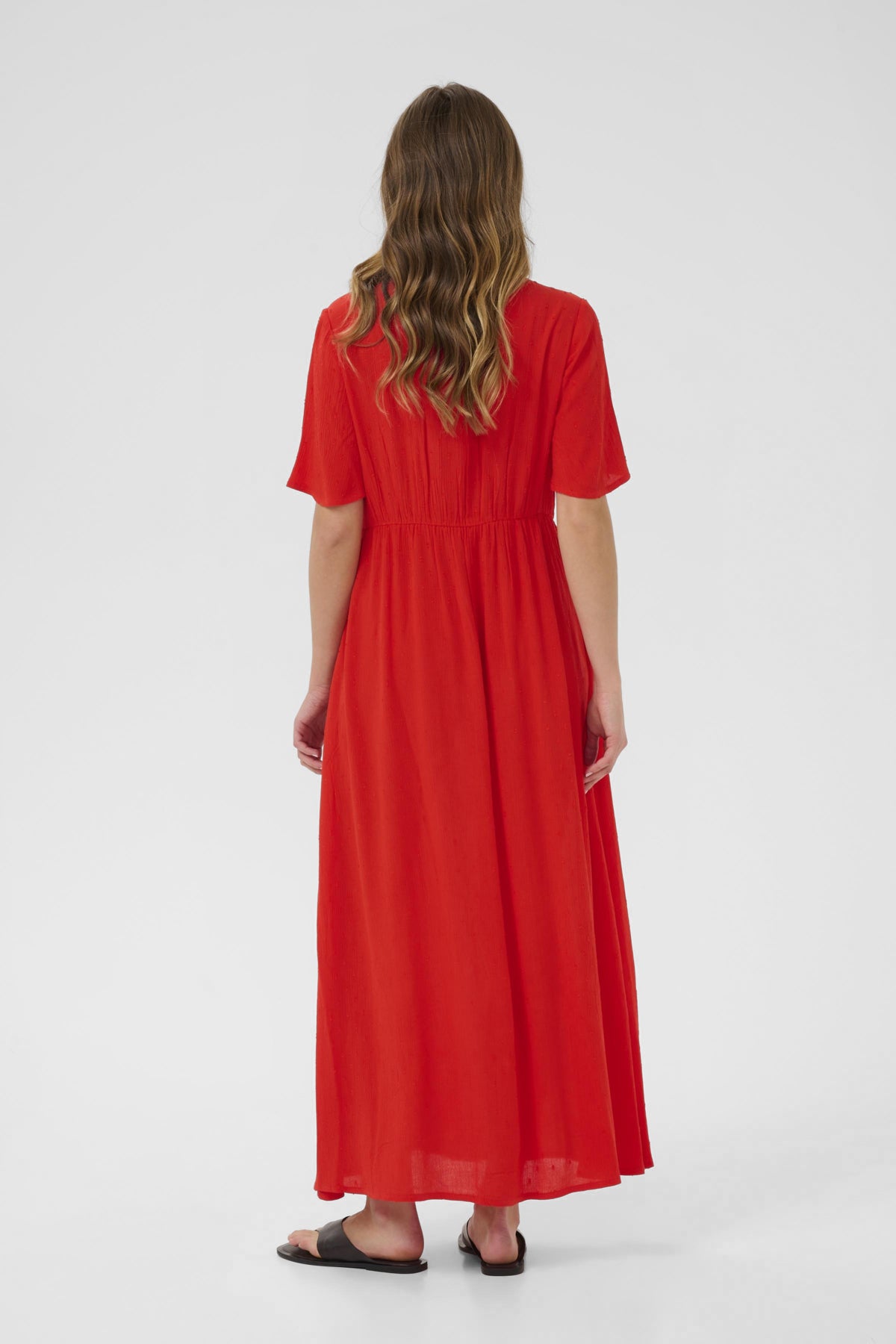 KAmyrna Klänning Fiery Red - 10511145
