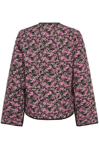 KAnuria Jacka Rosa Svart Grafisk Blomma - 10 - 10511167 Thumbnail