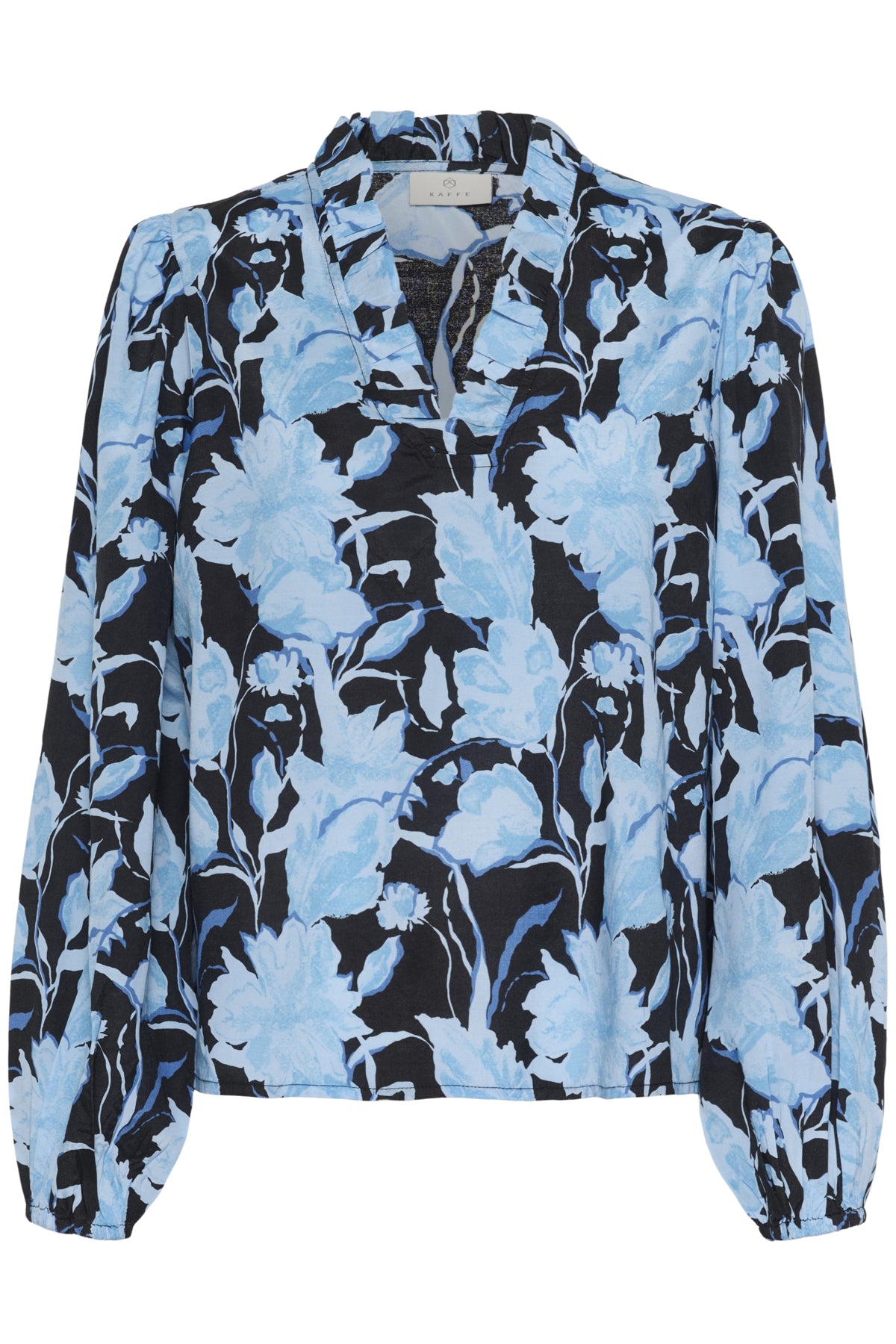 KAsasia Blouse Blue Snake Flower - 108753 - 10511183