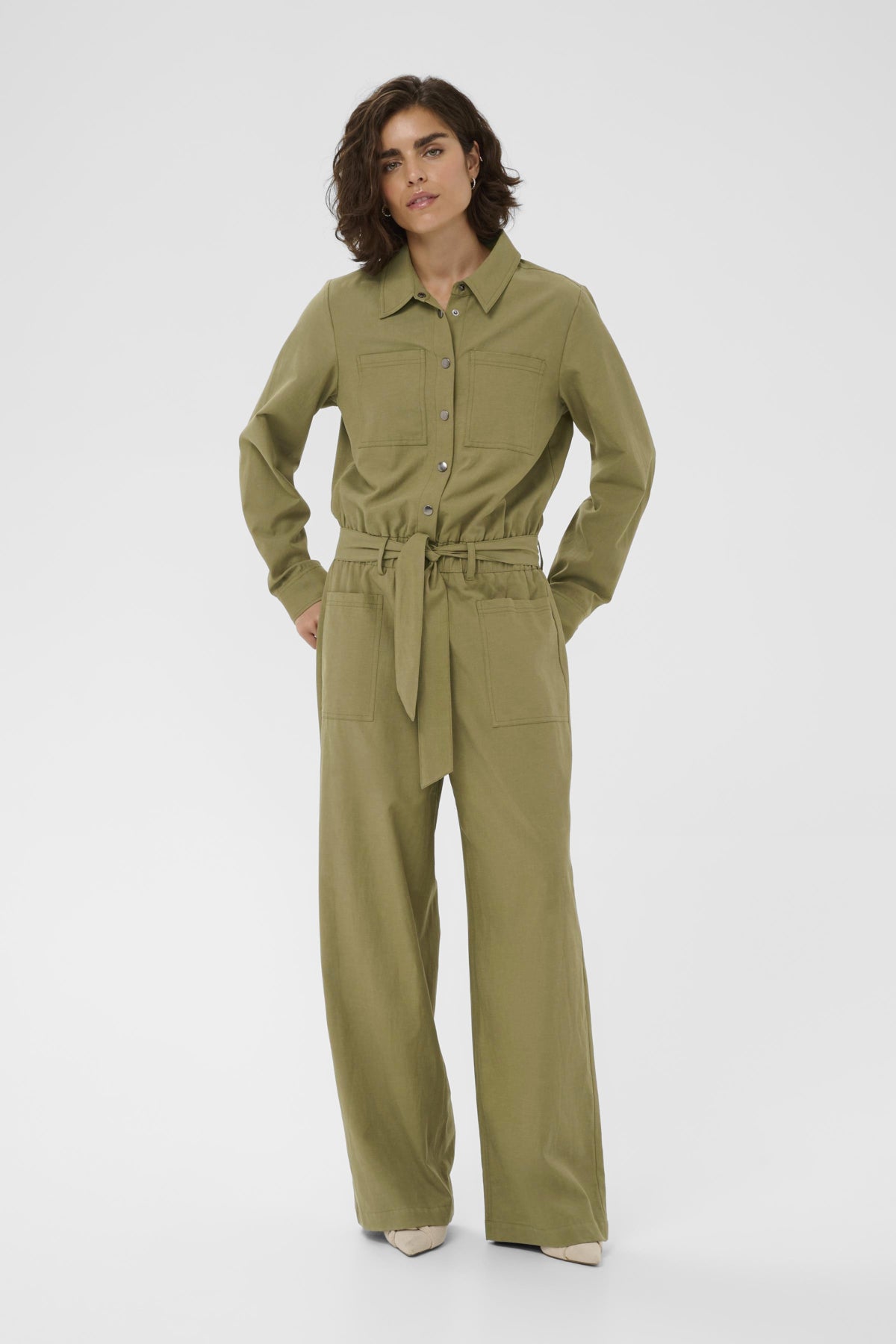 KAliva Jumpsuit Dusky Green - 170517 - 10511291