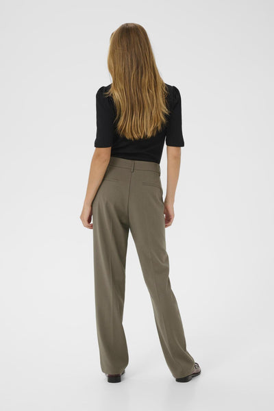 KAmerle Button Pants FL Morel - 10511297 Thumbnail