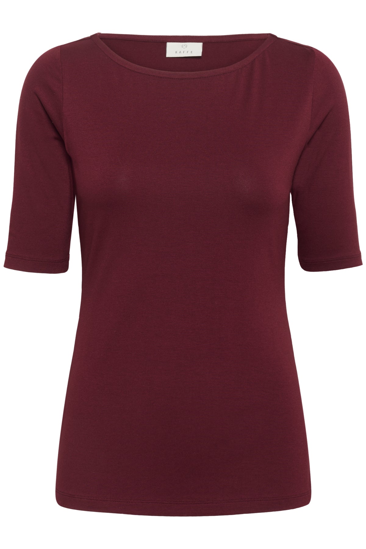 KAyoko Båtringad T-shirt Zinfandel - 191522 - 10511356