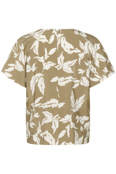 KAmarlo Blouse Oak Chalk Leaves - 109010 - 10511390 Thumbnail