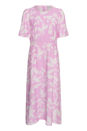 KAmarlo Klänning Pink Frosting Chalk Leafs - 10 - 10511407