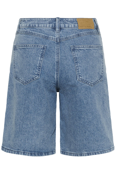 KAvallis Denim Shorts Blue Washed Denim - 100166 - 10511421 Thumbnail
