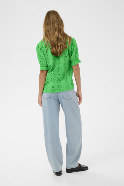 KAdona Blouse Bright Green - 155534 - 10511446 Thumbnail