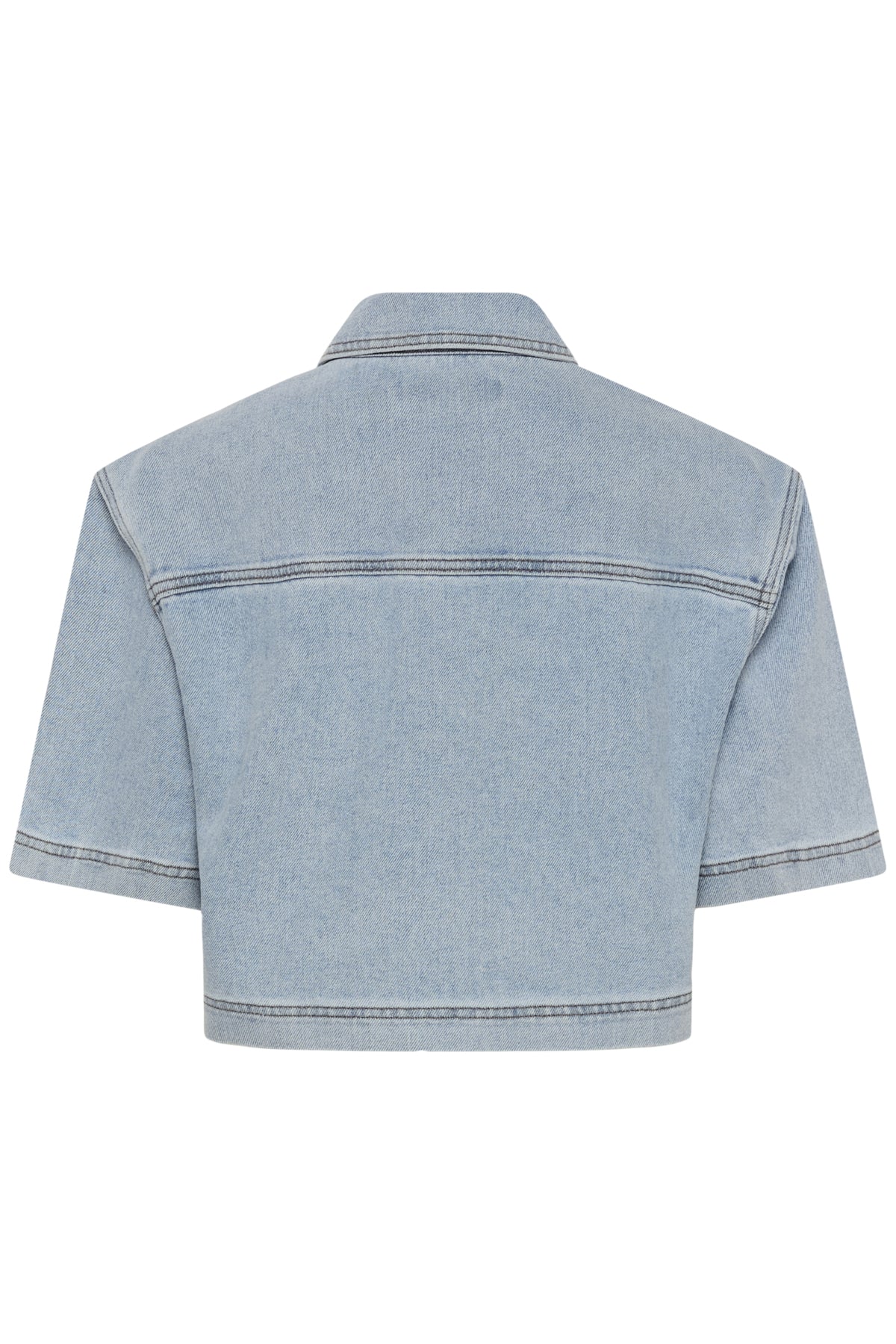 KAminna Denimskjorta Ljusblå Tvättad Denim - 1090 - 10511481