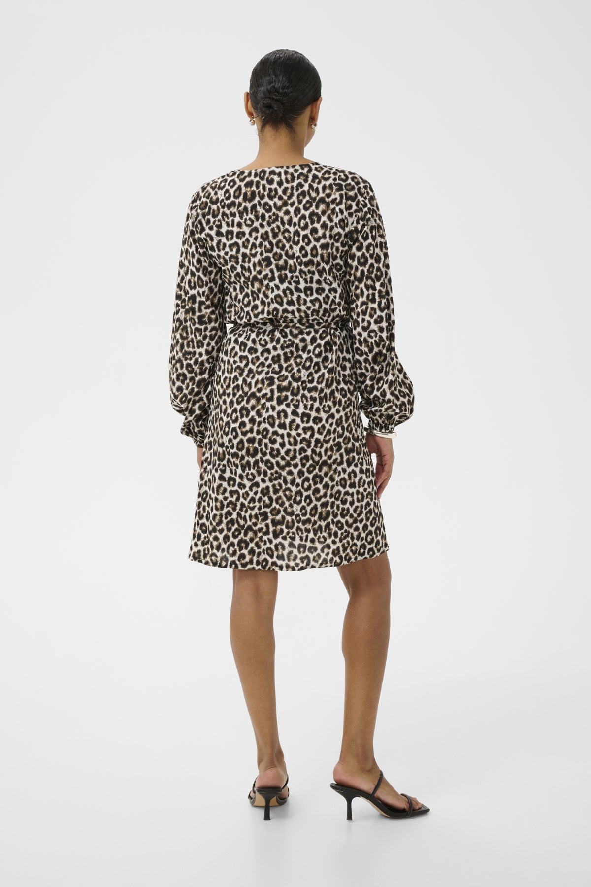 KAmarana Klänning Chalk/Oak/Black Animal - 10936 - 10511499