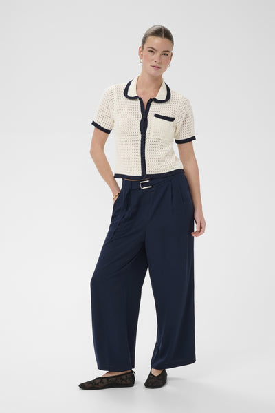 KAillis Cropped Pants Midnight Marine - 194020 - 10511656 Thumbnail