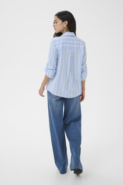 KAbabara Fold-Up Shirt Windsurfer/Chalk Stripe - 1095 - 10511746 Thumbnail