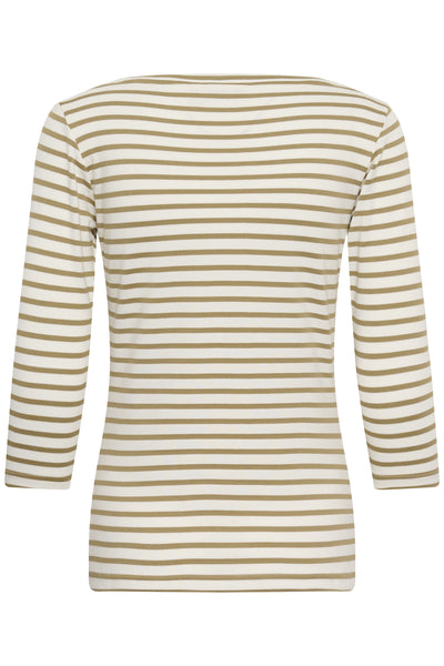 KAliddy Boatneck 3/4 T-Shirt Chalk/Petrified - Pink Heart - - 10511773 Thumbnail