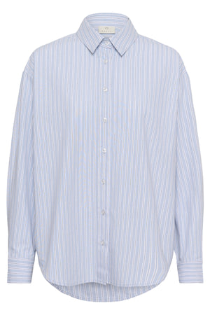 KAaster Skjorta Blue Fog Chalk Black Stripe - - 10511814