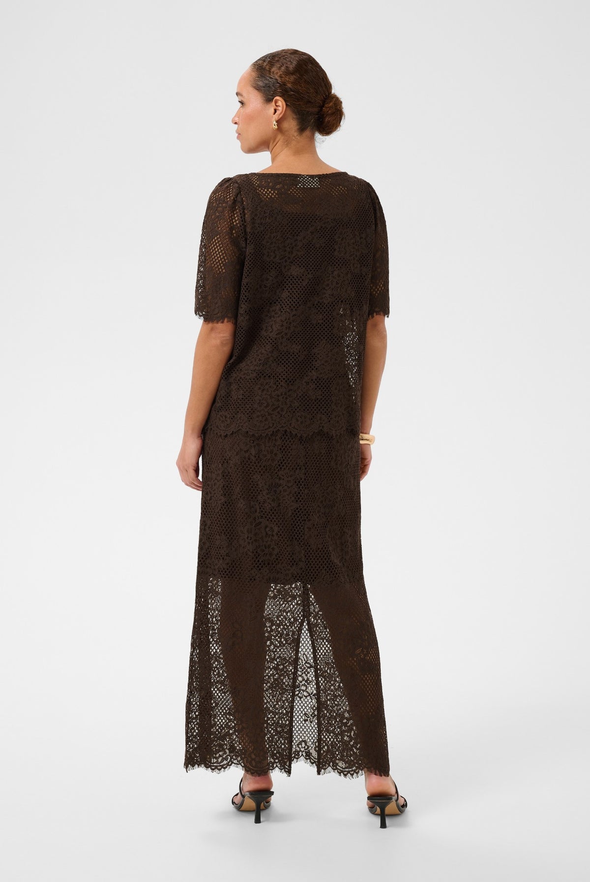 KAcornelia Lace Blouse Coffee Bean - 190915 - 10511919