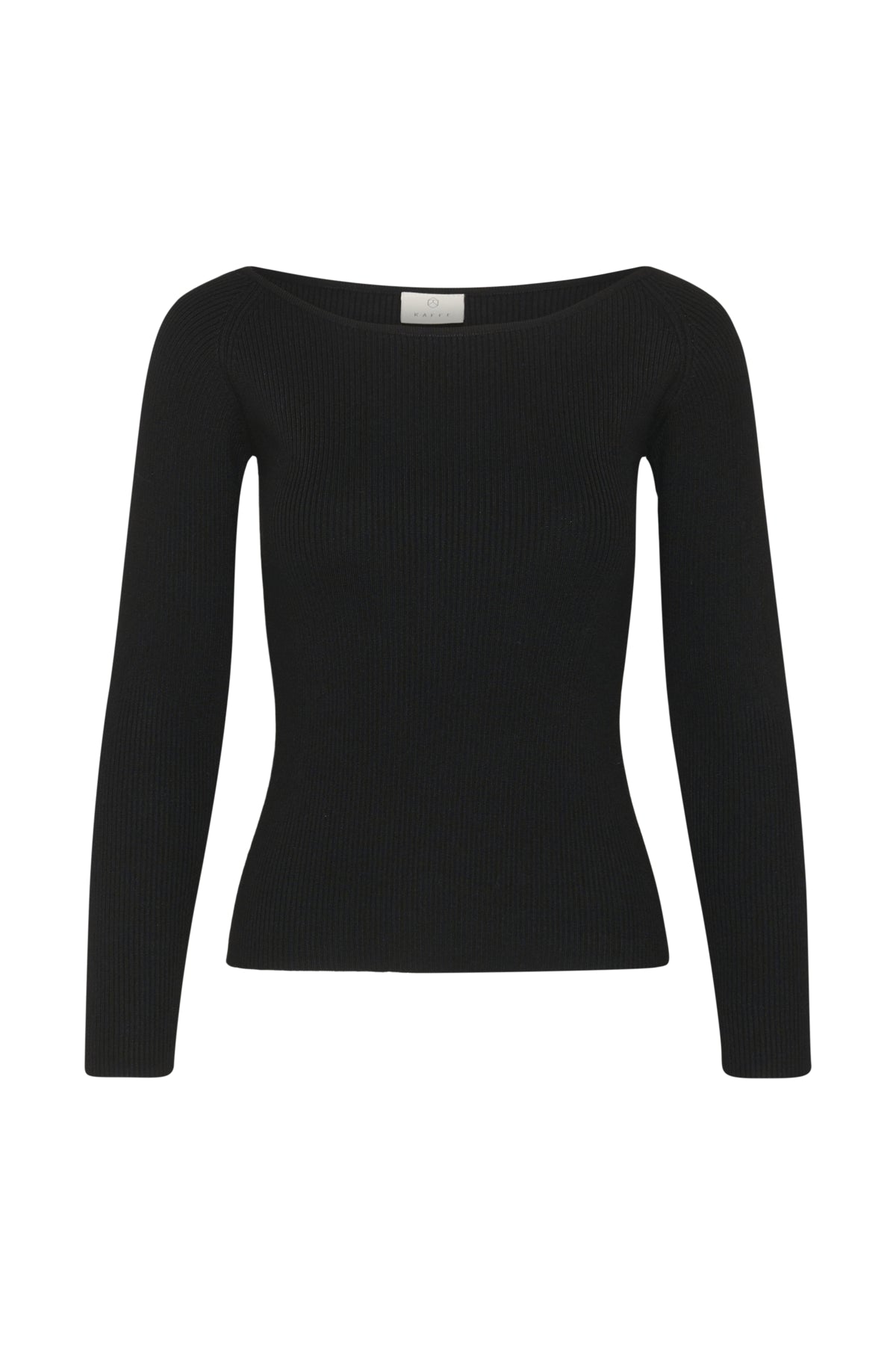 KAkiara Boatneck Pullover NO Svart Deep - 100121 - 10512001