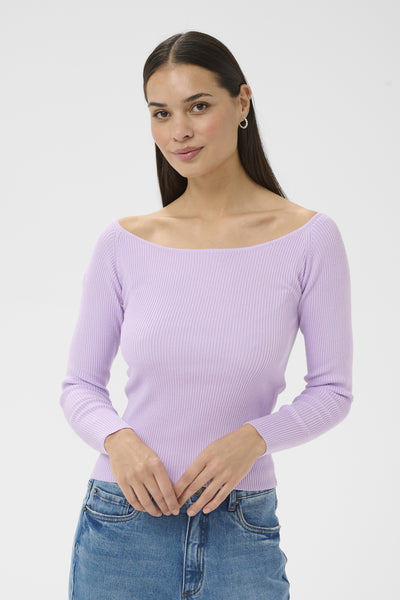 KAkiara Boatneck Pullover NO Orchid Bloom - 143612 - 10512001 Thumbnail