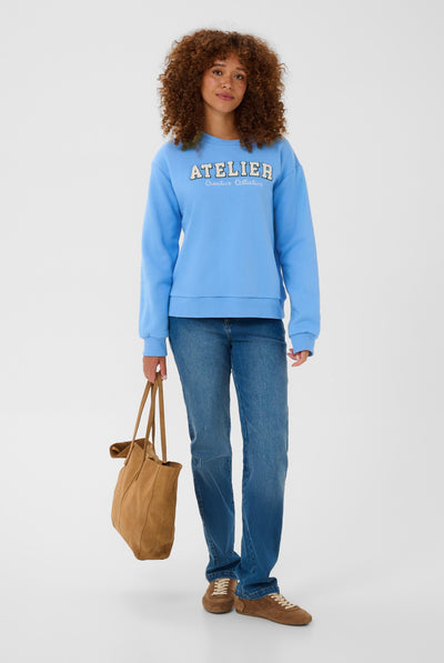 KAgisele sweatshirt Provence - 164032 - 10512023 Thumbnail