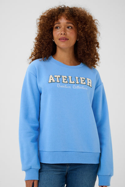 KAgisele sweatshirt Provence - 164032 - 10512023 Thumbnail