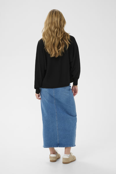 KAlizza Wing Sleeve Cardigan N Black Deep - 100121 - 10512024 Thumbnail