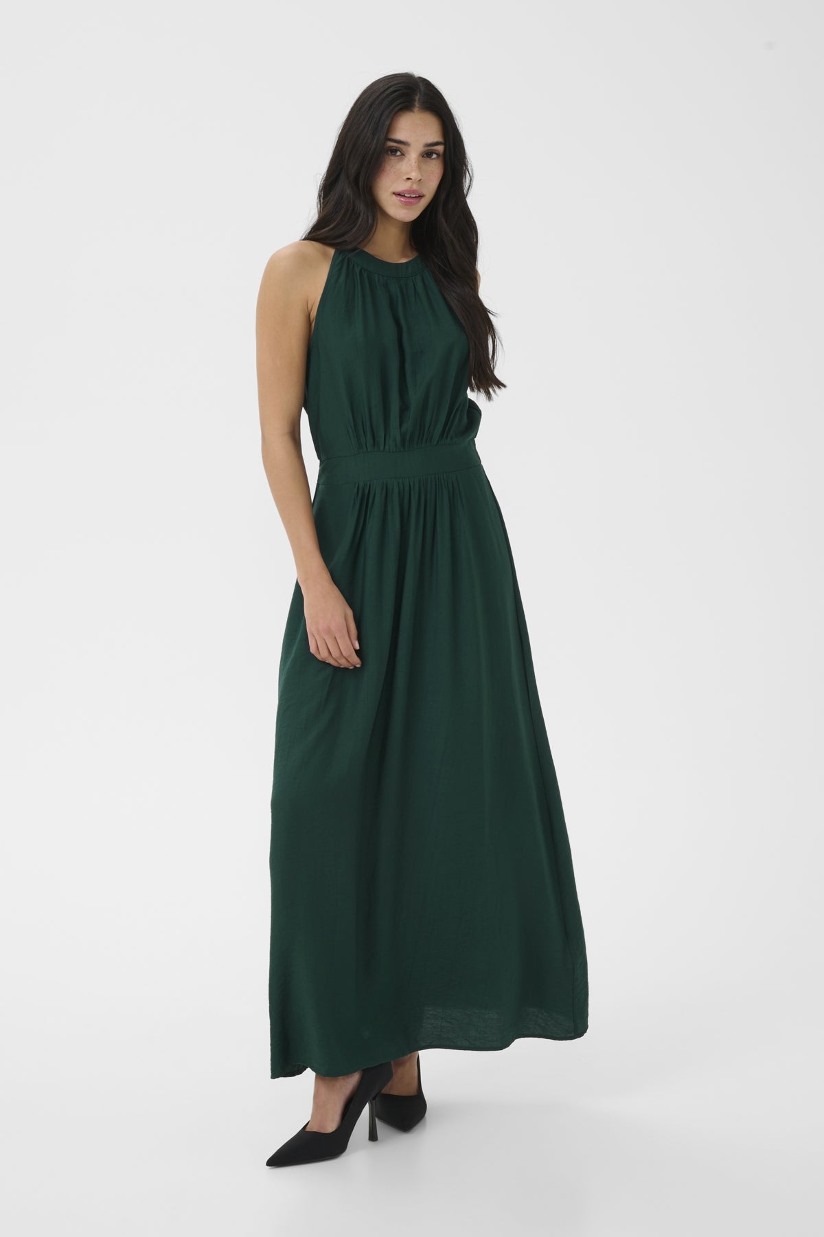 KAsirena Halterneck Dress Ponderosa Pine - 195320 - 10512068