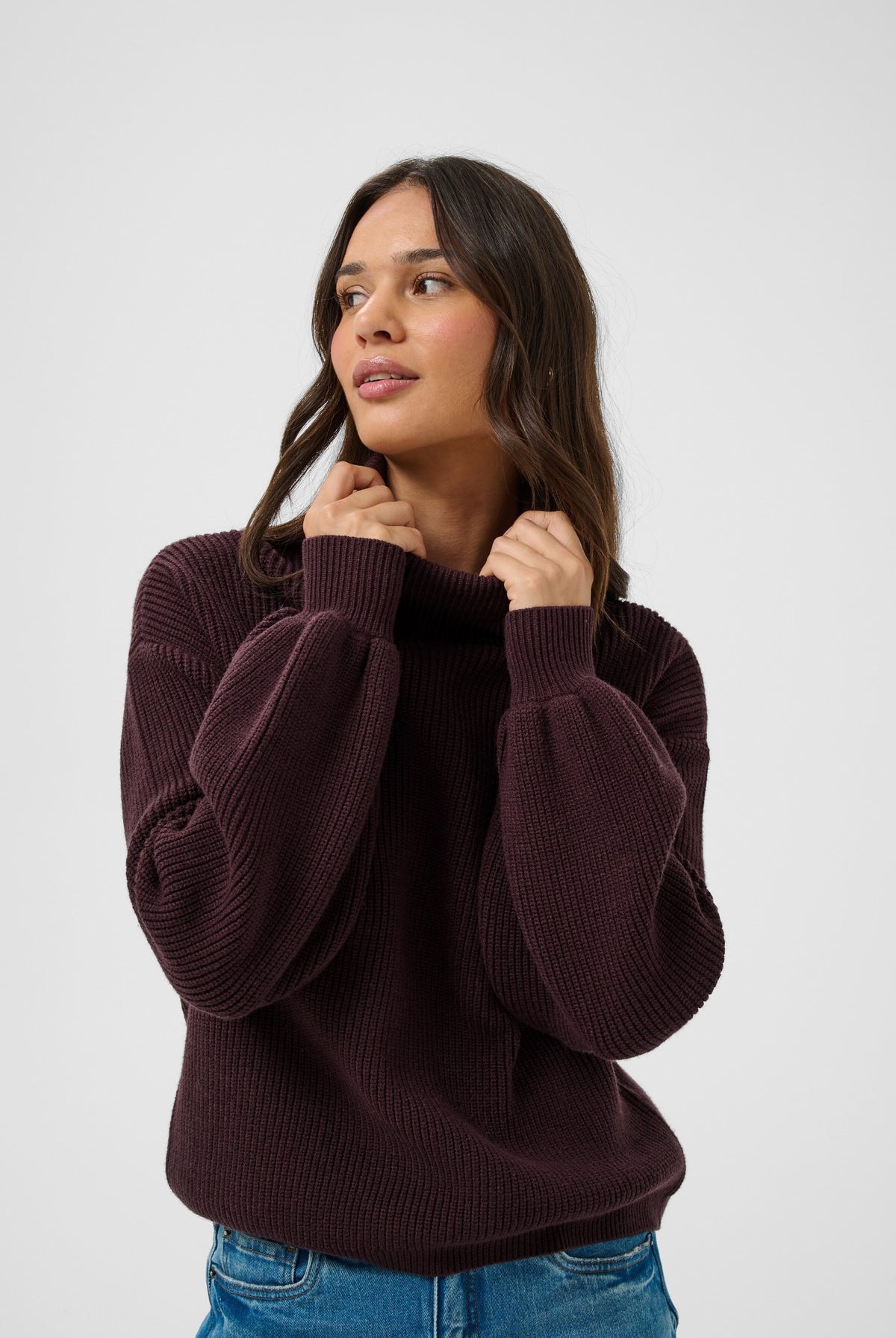 KAbarbara Rollneck Pullover Fudge - 191619 - 10512087