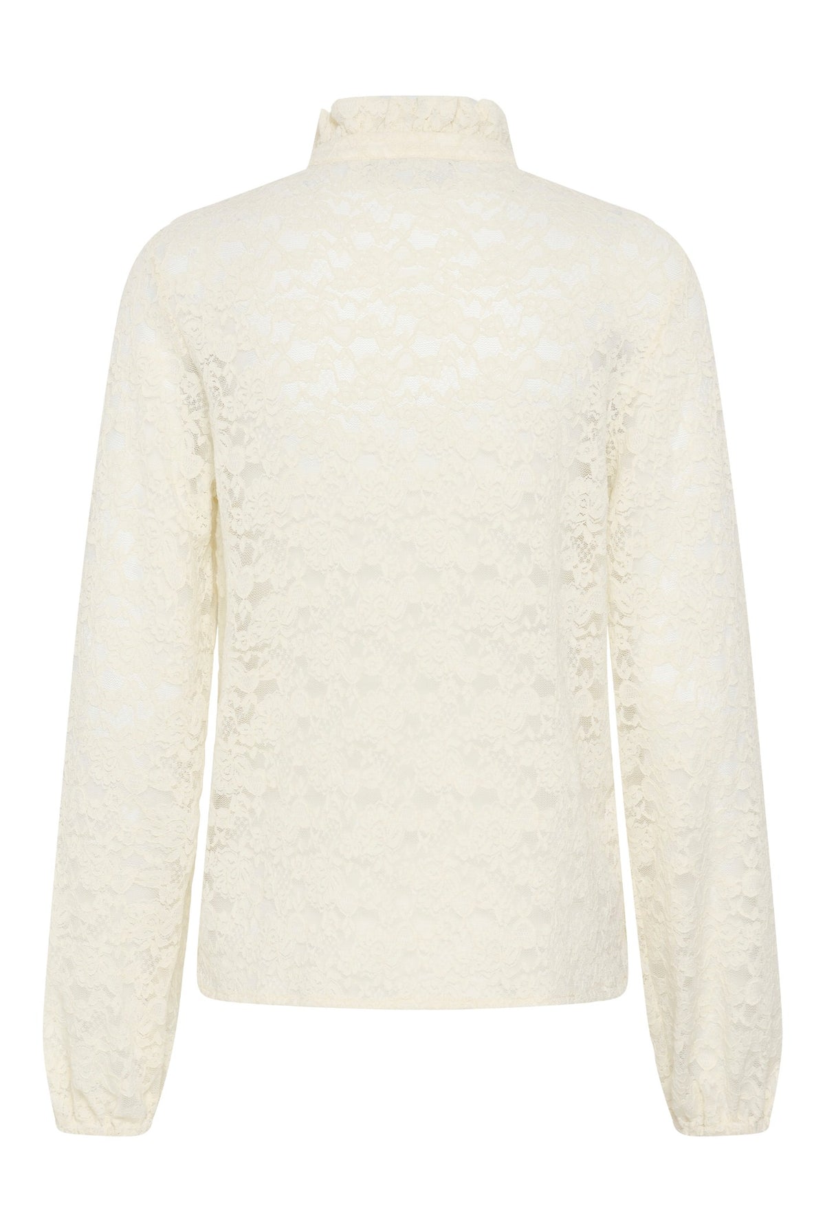 KAgigi Flounce Lace Shirt Whisper White - 110701 - 10512108
