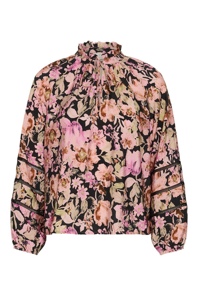 KApatrice Blus Rosa Blommönster - 109806 - 10512140 Thumbnail