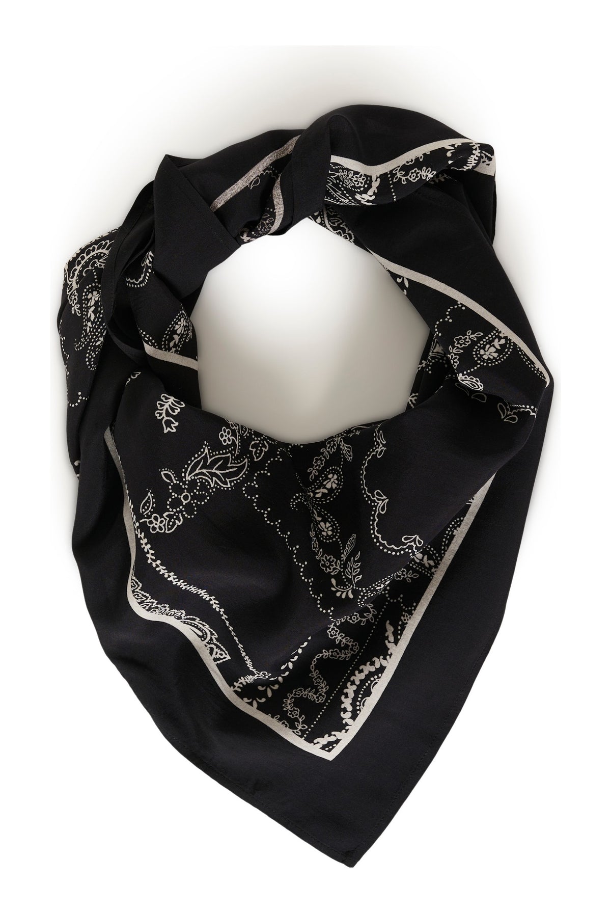 KAgardenia Scarf Black/Turtledove Scarf Print - - 10512184