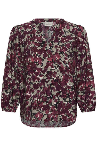 KAsirena Blouse Fudge Abstract Animal - 109785 - 10512211 Thumbnail