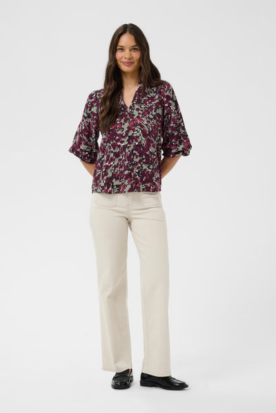 KAsirena Blouse Fudge Abstract Animal - 109785 - 10512211 Thumbnail