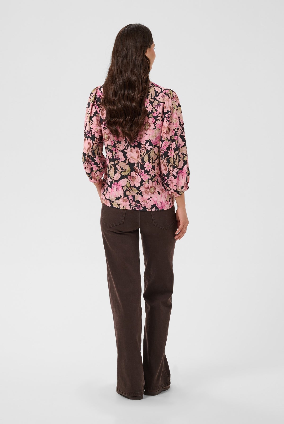 KAsirena Blus Pink Flower Print - 109806 - 10512211