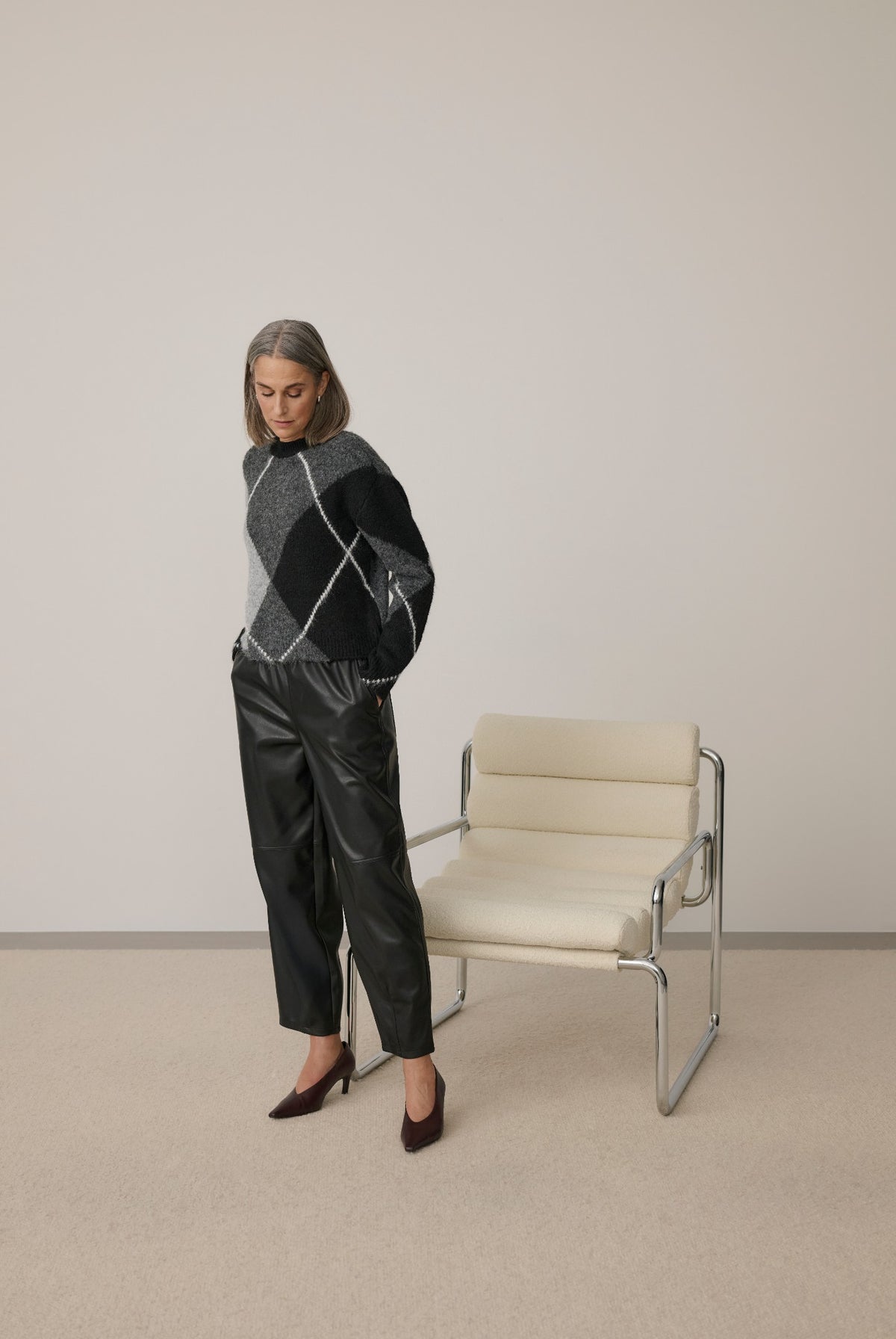 KAarense Barrel Pants Black Deep - 100121 - 10512230